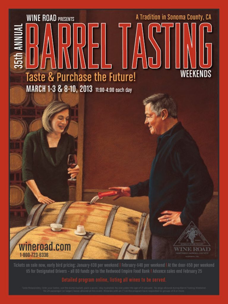 Barrel Tasting 2013 35th Annual poster