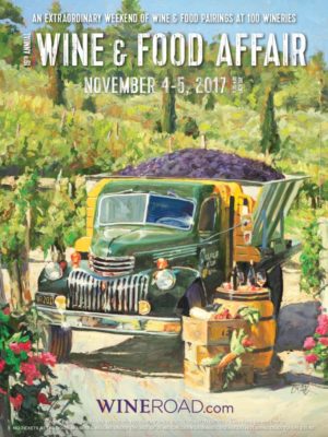 Wine and food affair 2017 poster