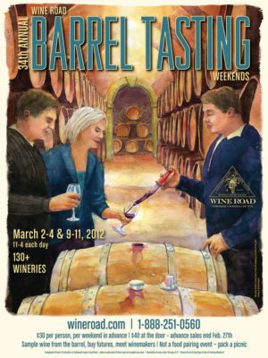 barrel tasting 2012 poster