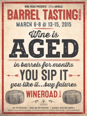 barrel tasting 2015 poster