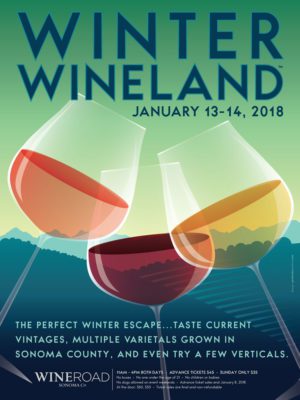 winter wineland 2018 poster